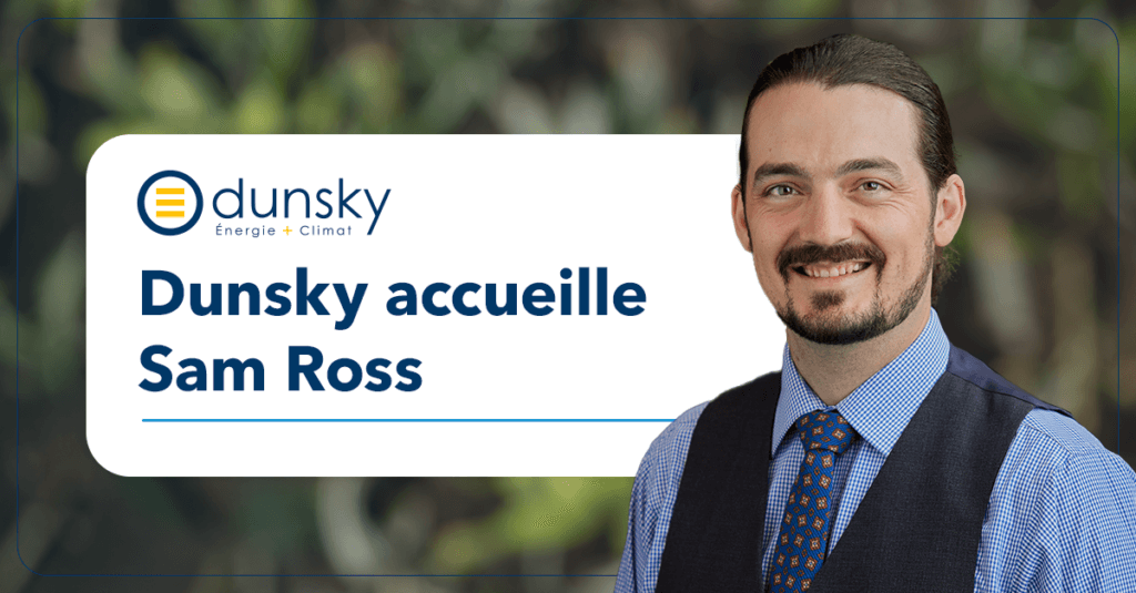 Dunsky acceuille Sam Ross