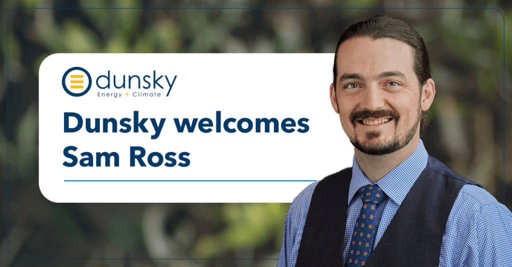 Dunsky welcomes Sam Ross to its team