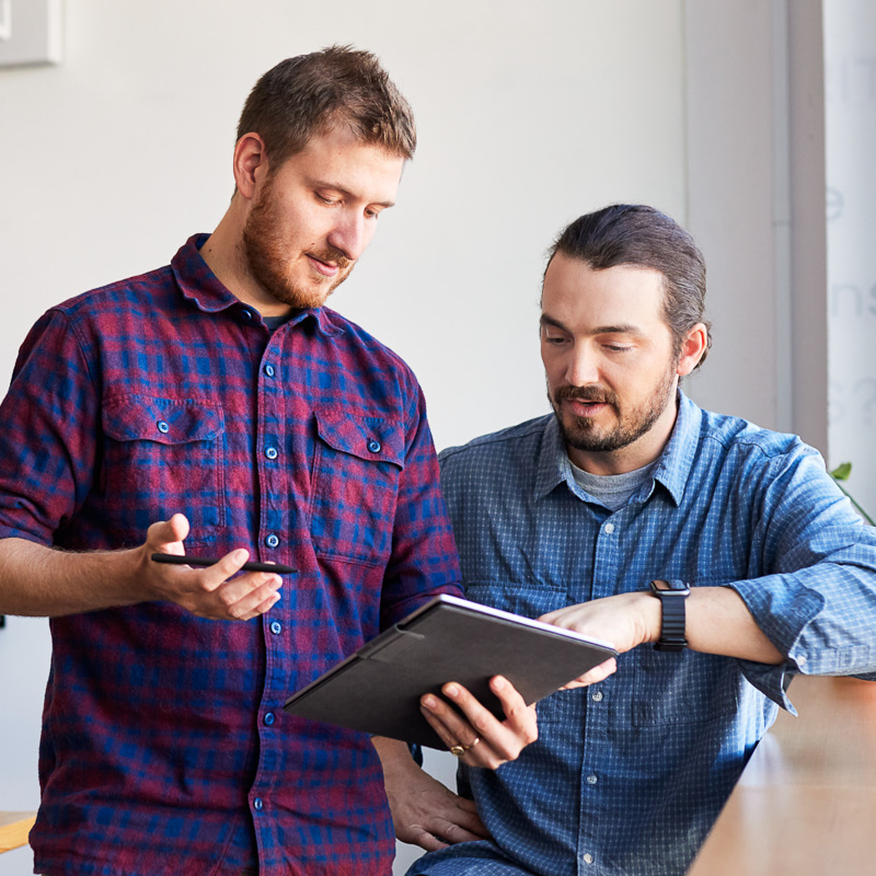 William Harvey and Sam Ross