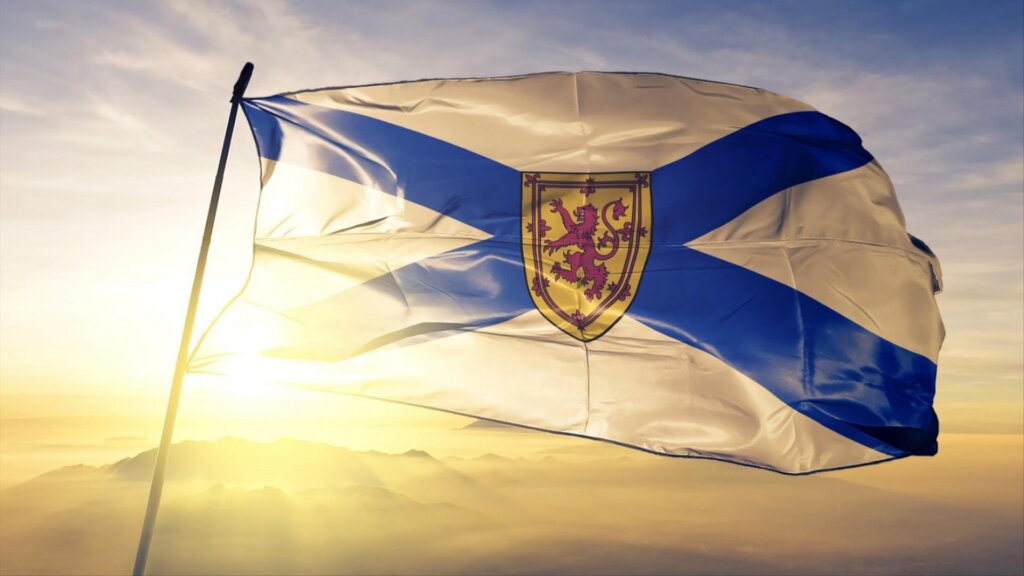 Nova Scotia provincial flag