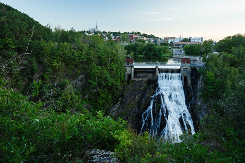 Barrage hydroélectrique à Rivière-du-Loup