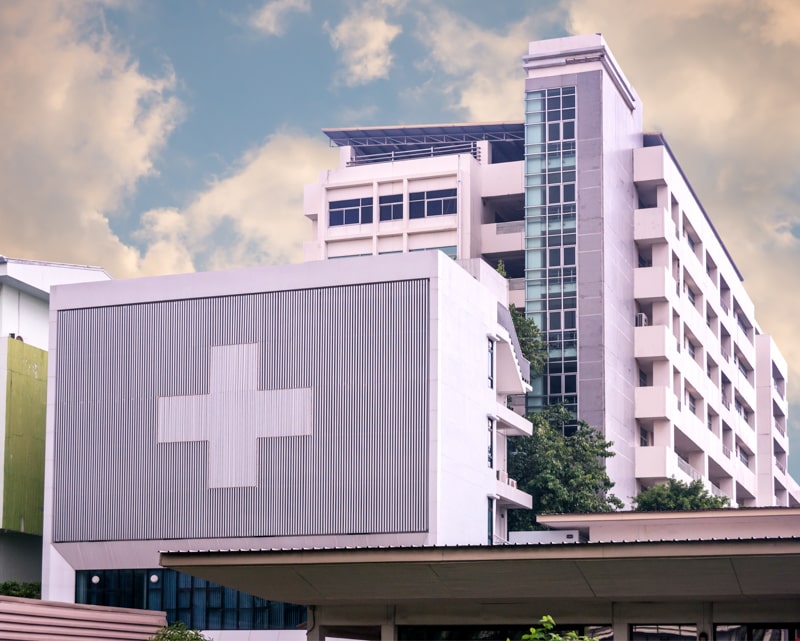 Hospital building