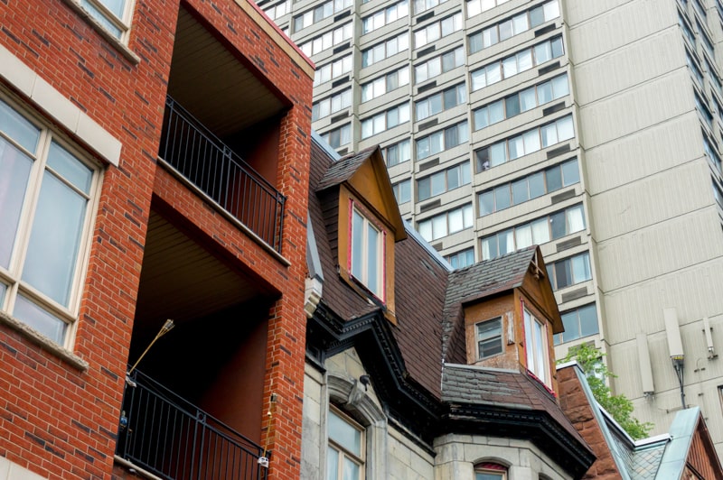 Bâtiments multirésidentiels à Montréal